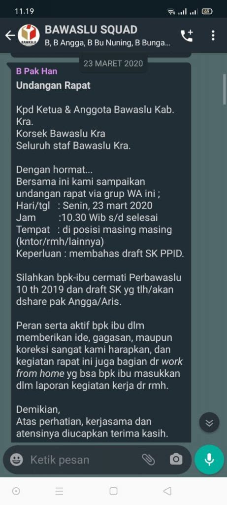 Undangan WhatsApp
