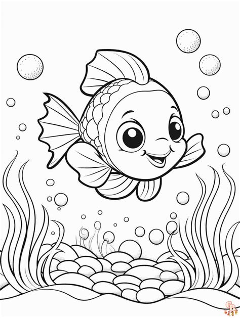 Under The Sea Printable Coloring Pages