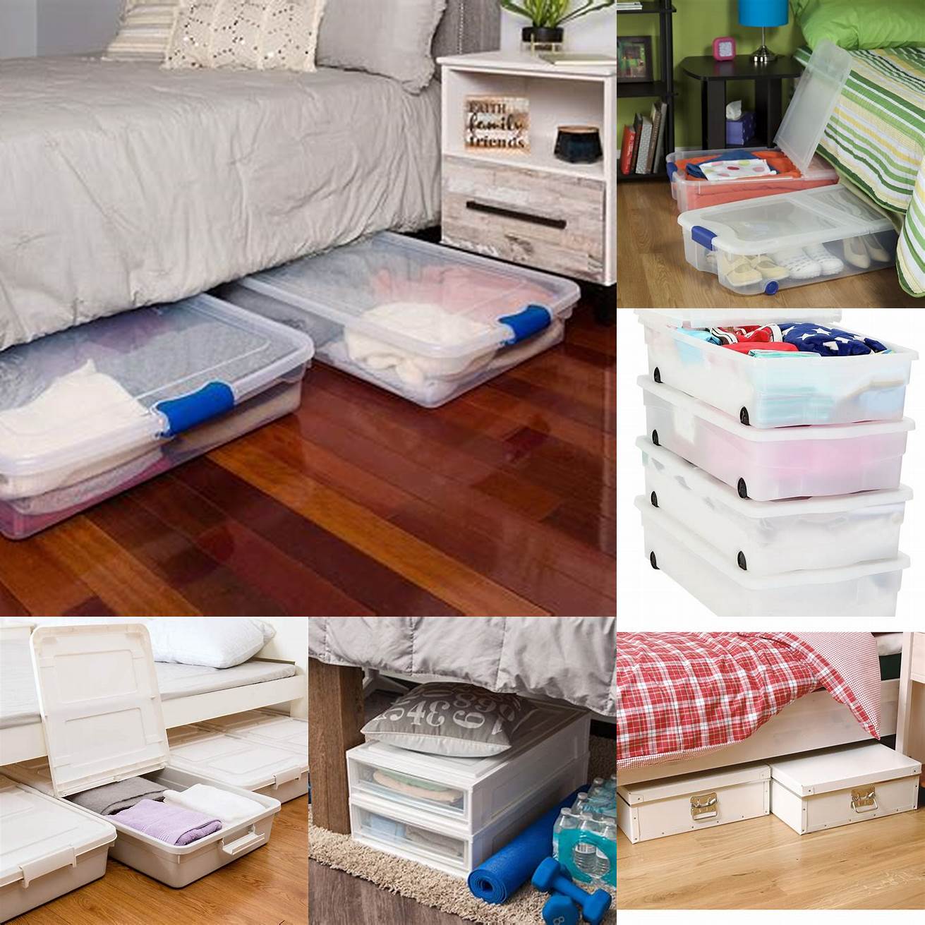 Under-Bed Storage Containers