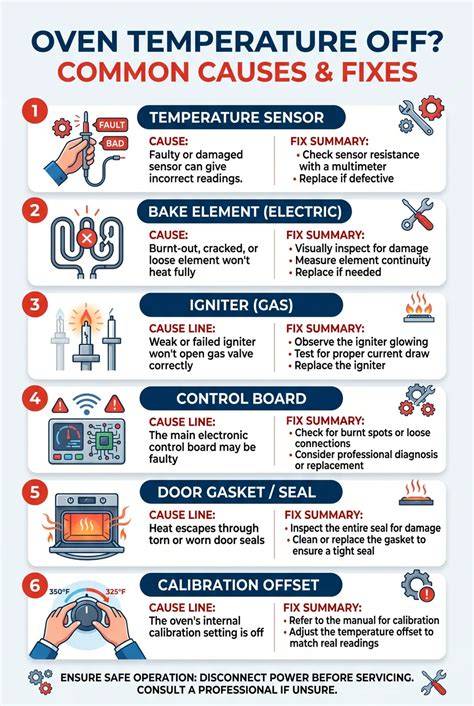 Understanding Oven Temperature Probes and Accuracy Common Causes of Temperature Inaccuracy