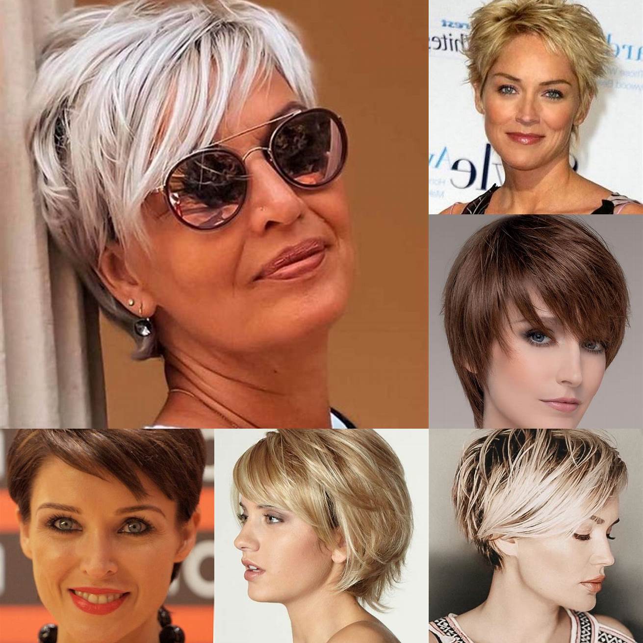 Une coupe de cheveux courte et lisse peut être facile à entretenir et flatteuse pour les femmes de 50 ans