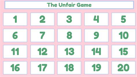 Unfair Game Template