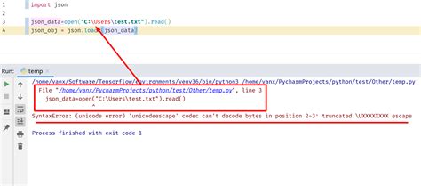 Unicode Error unicodeescape codec cant decode bytes when writing Windows file paths duplicate