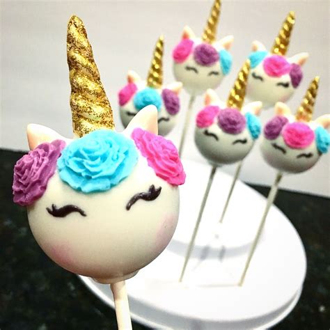 Unicorn Cake Pops