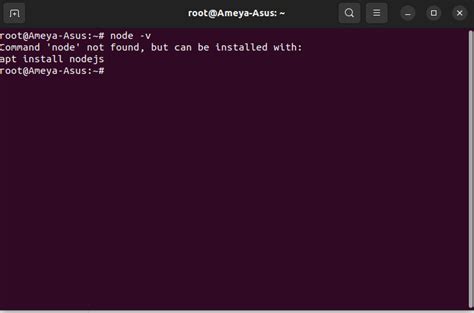 Uninstall NodeJS using Linux command line