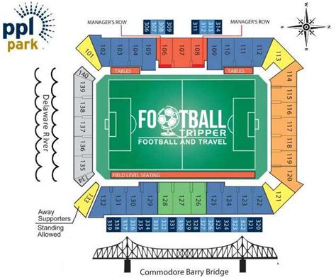 Union Stadium Seating Chart