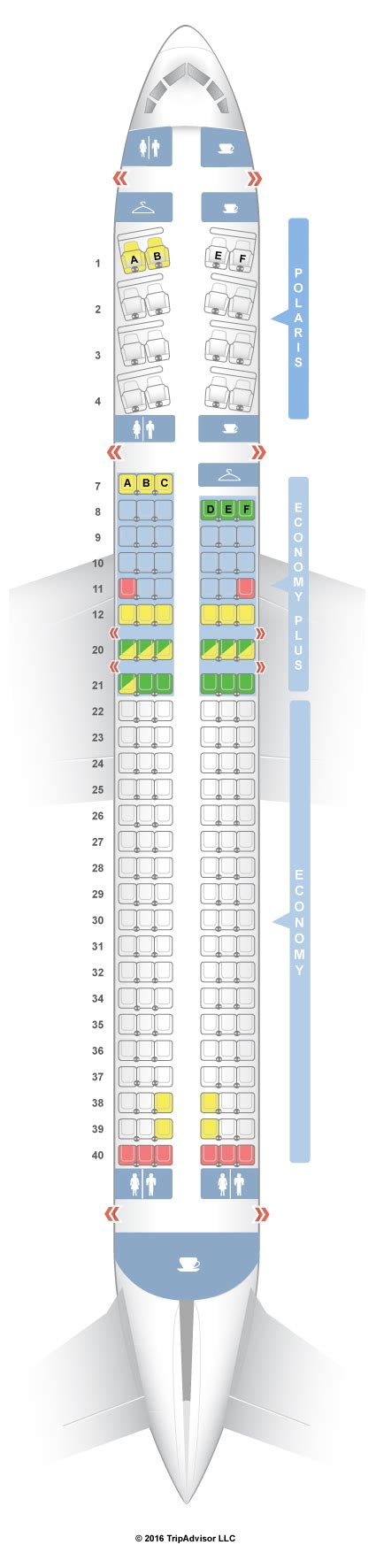 United Boeing 757 Seating Chart