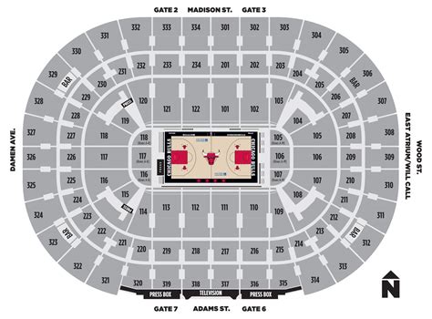 United Center Chicago Seating Chart