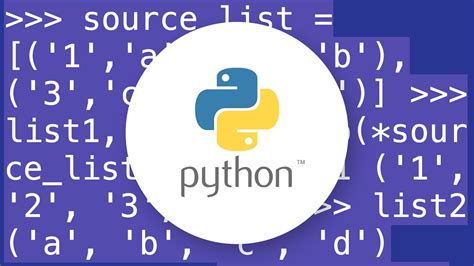 Unpacking a list  tuple of pairs into two lists  tuples duplicate