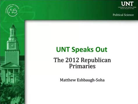 Unt Powerpoint Template