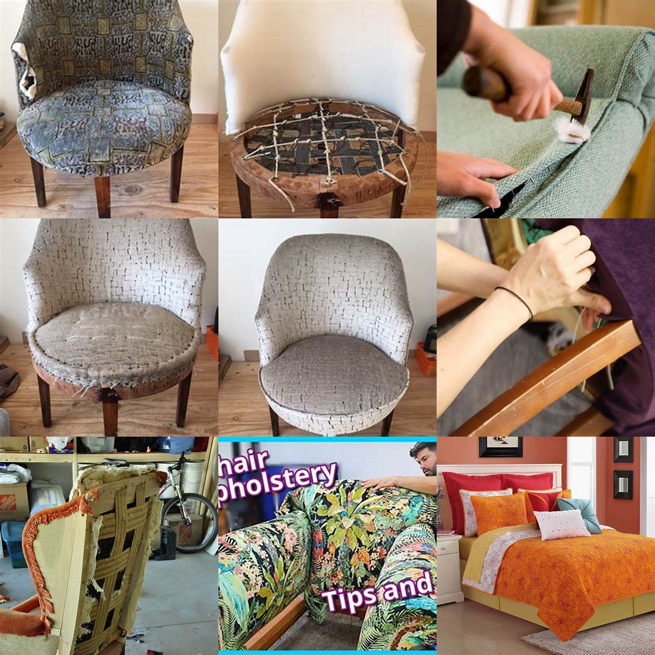 Upholstery techniques