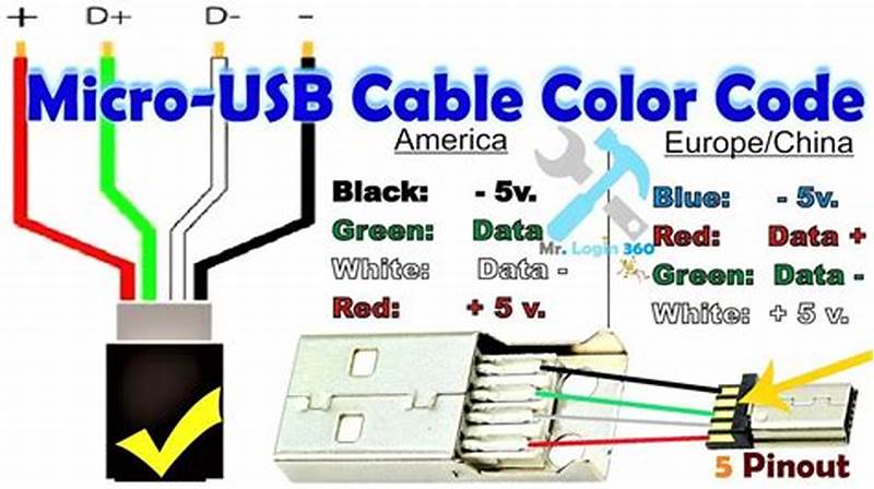 Usb Wire Color Code Chart