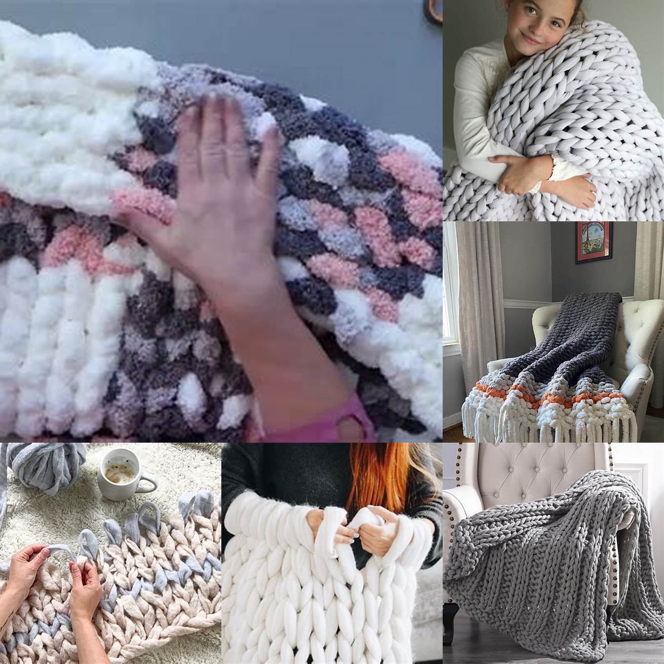 Use a Knit Blanket