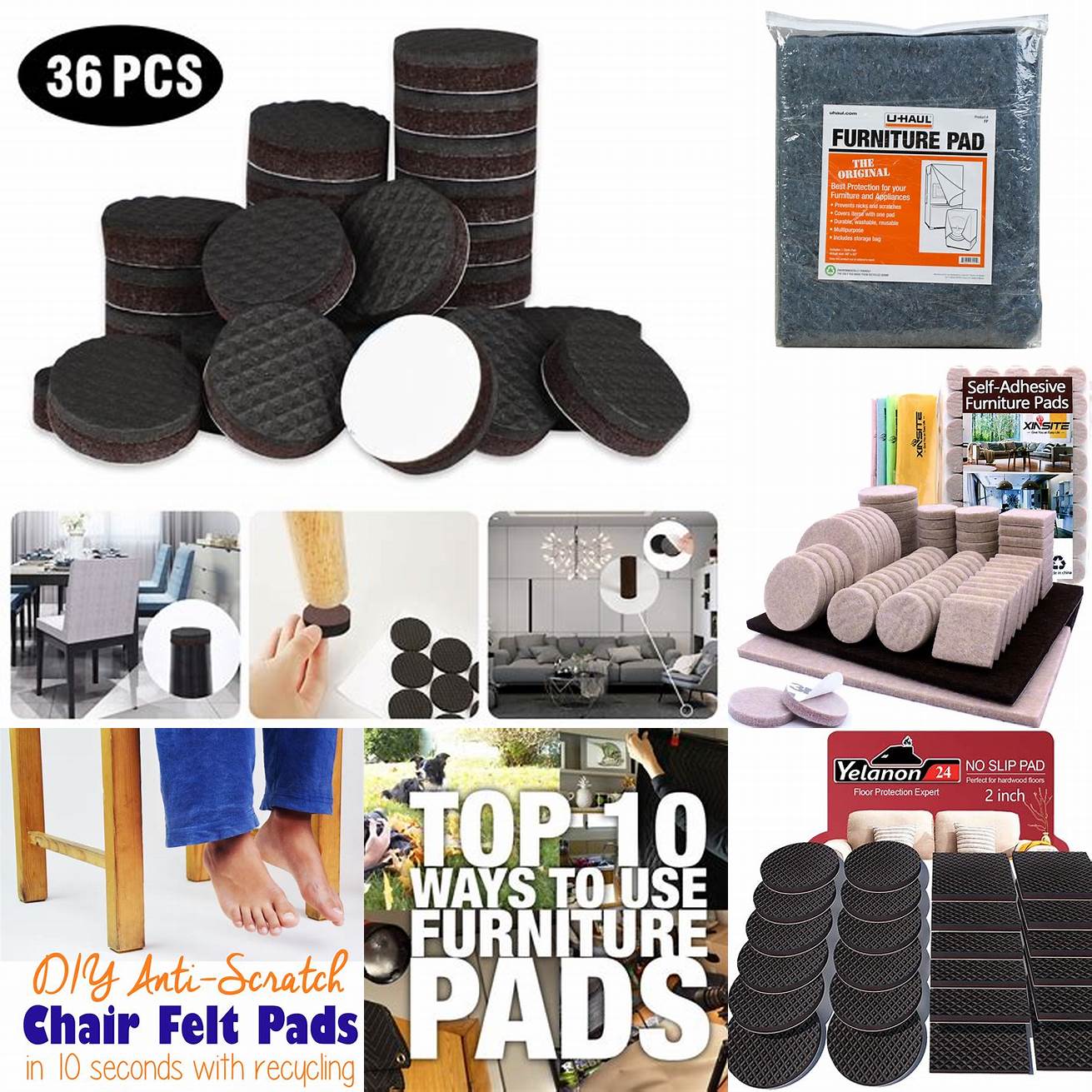 Use furniture pads