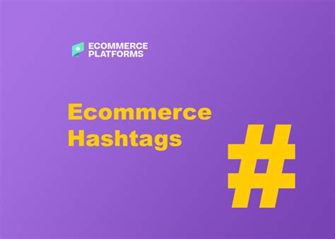 Use Hashtags E-commerce SEO