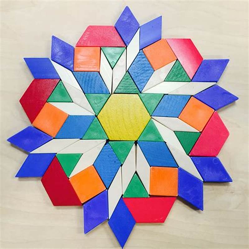 Use Pattern Blocks To Make The Shape