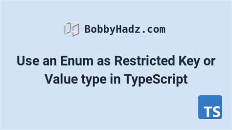 Use enum as restricted key type