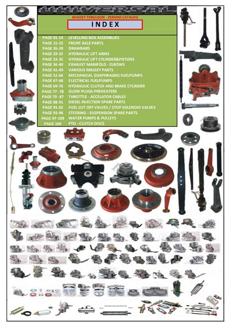 Used Tractor Parts Catalog