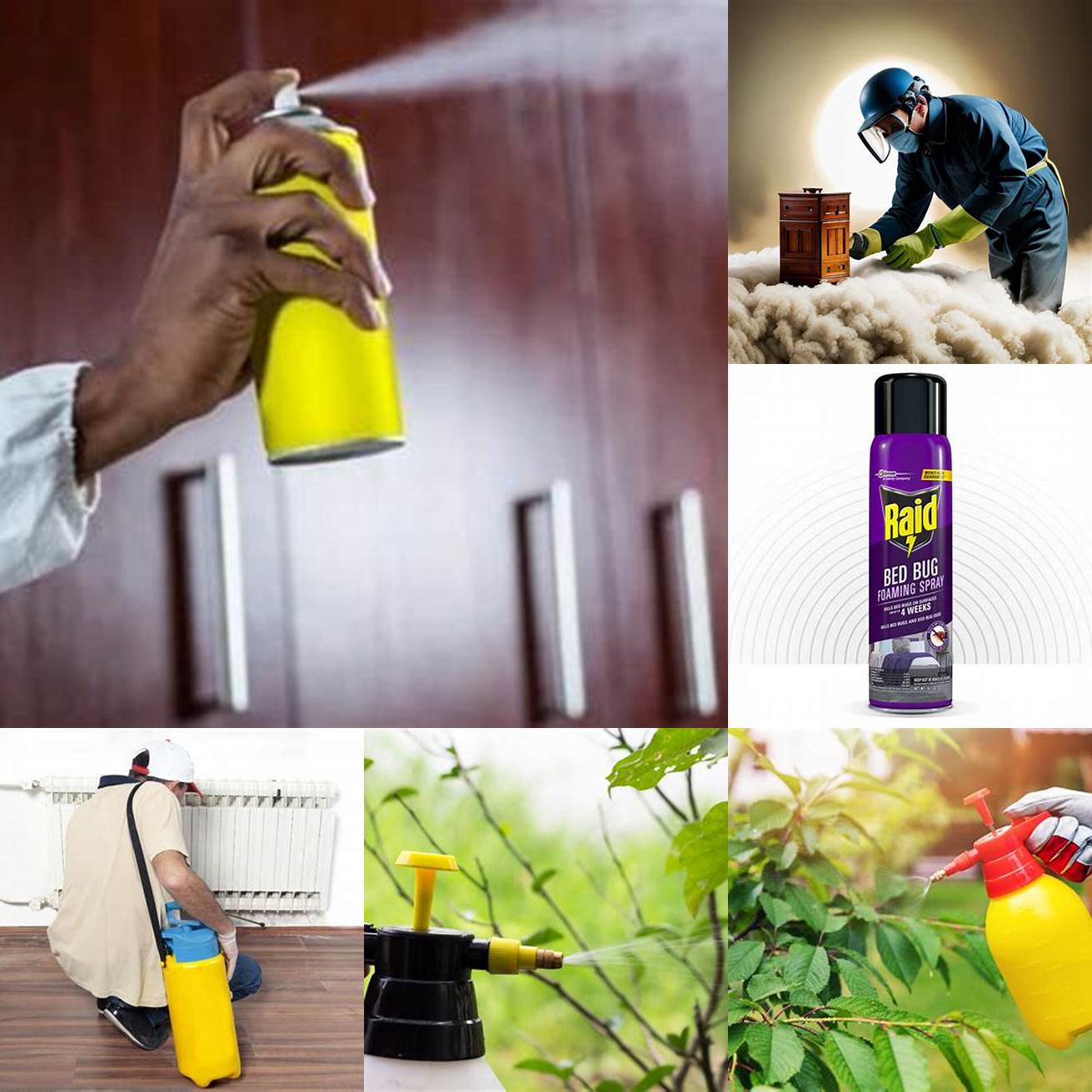 Using insecticides