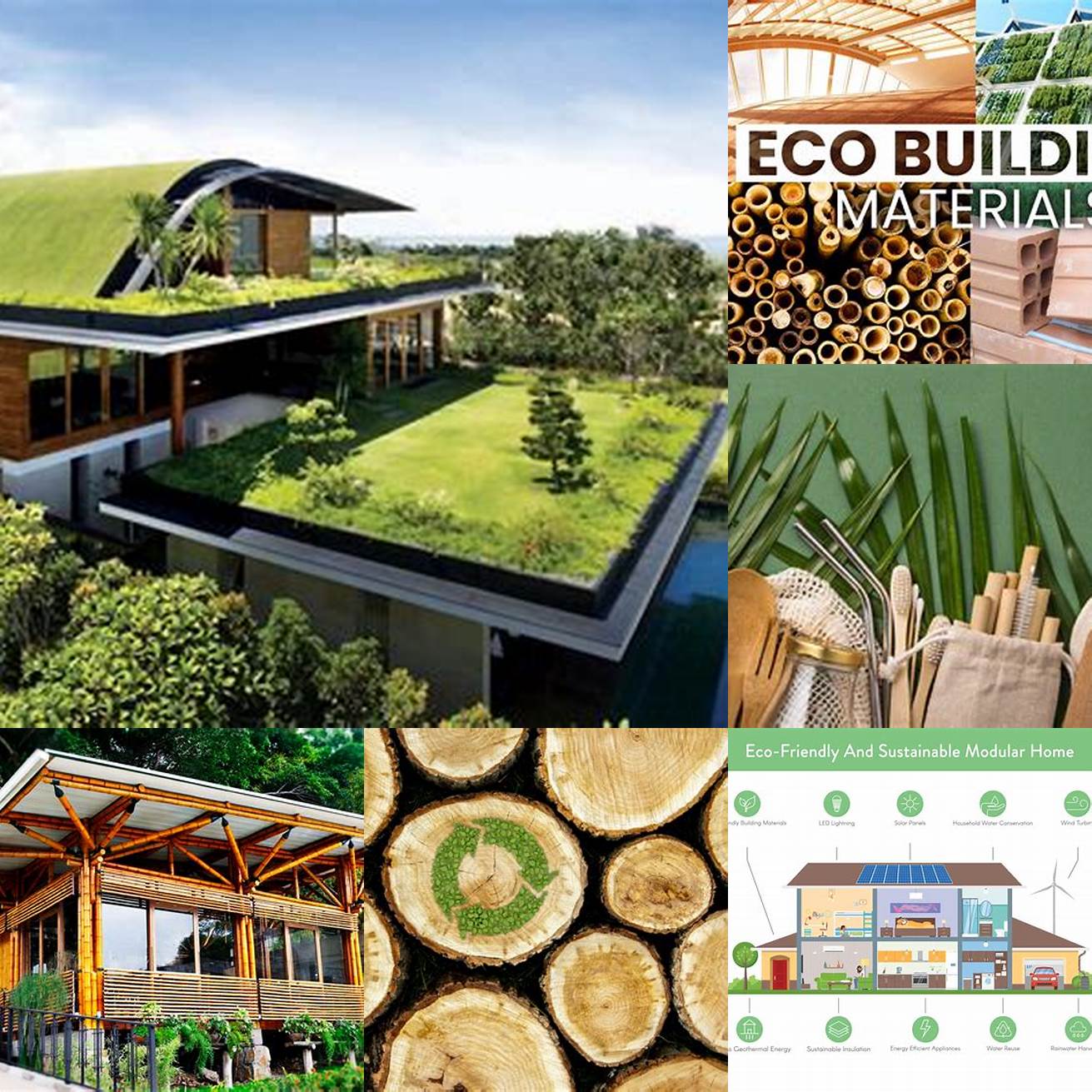 Using sustainable materials