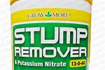 Using Potassium Nitrate for Stump Removal