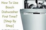 Using a Bosch Dishwasher