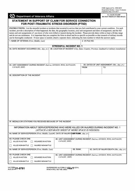 New form 5-127 va letter 424