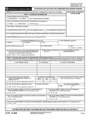 New form 5-127 va letter 596