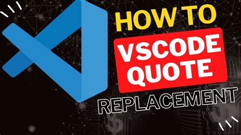 VSCode single to double quote automatic replace