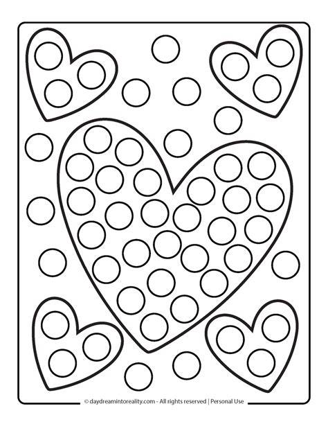 Valentines Day Dot Marker Printables