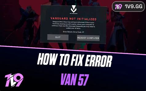 How to Fix Valorant Error Code 57 and 59