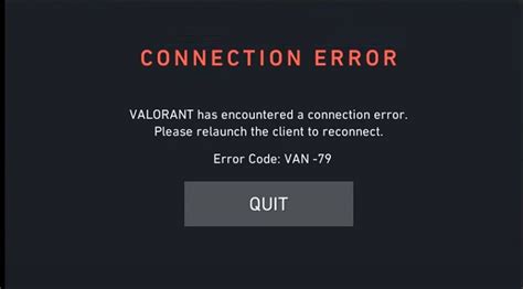 Common Causes for the Van -79 Error