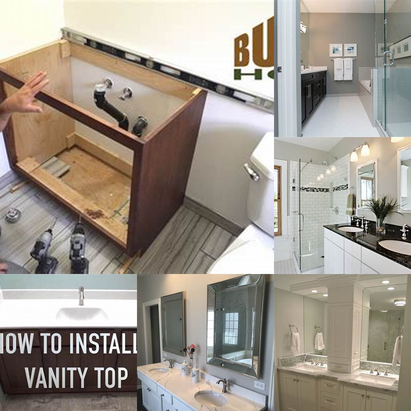 Value Installing a double vanity can increase your homes resale value and appeal to potential buyers