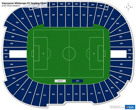 Vancouver Bc Place Stadium Seating Chart