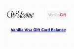 Vanilla Gift Balance Visa