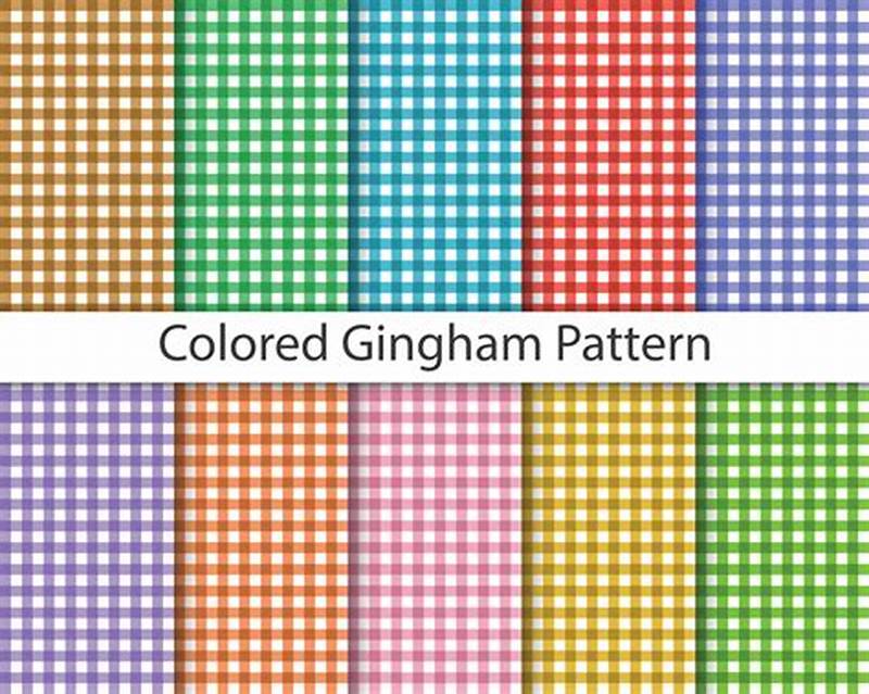 Vector Gingham Pattern