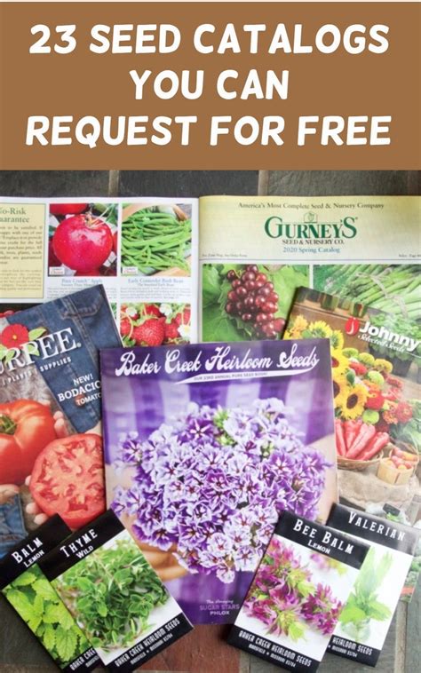 Vegetable Catalogs Seeds