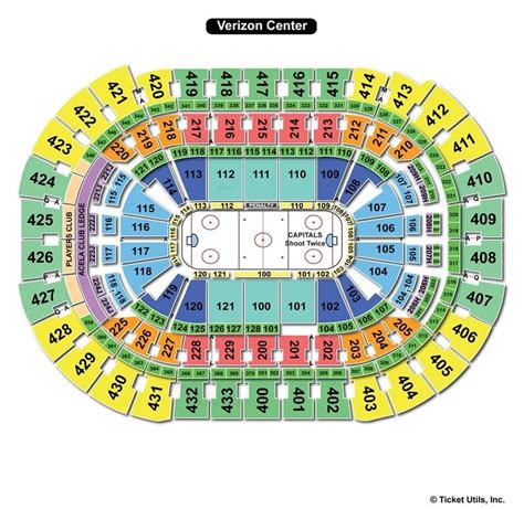 Verizon Center Dc Seating Chart