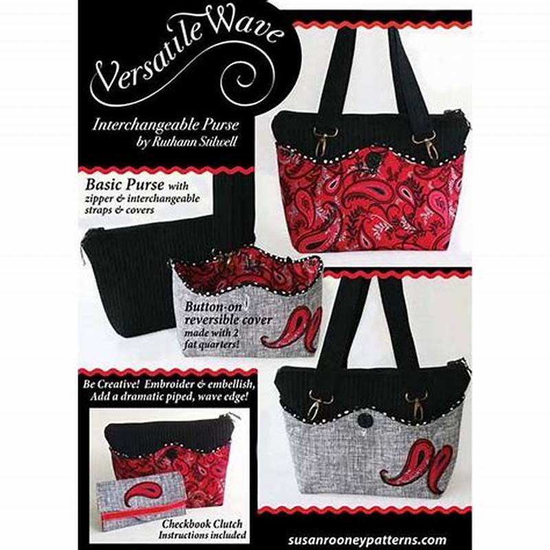 Versatile Wave Purse Pattern