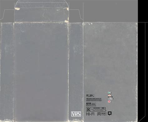 Vhs Box Template