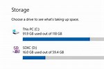 View Disk Space