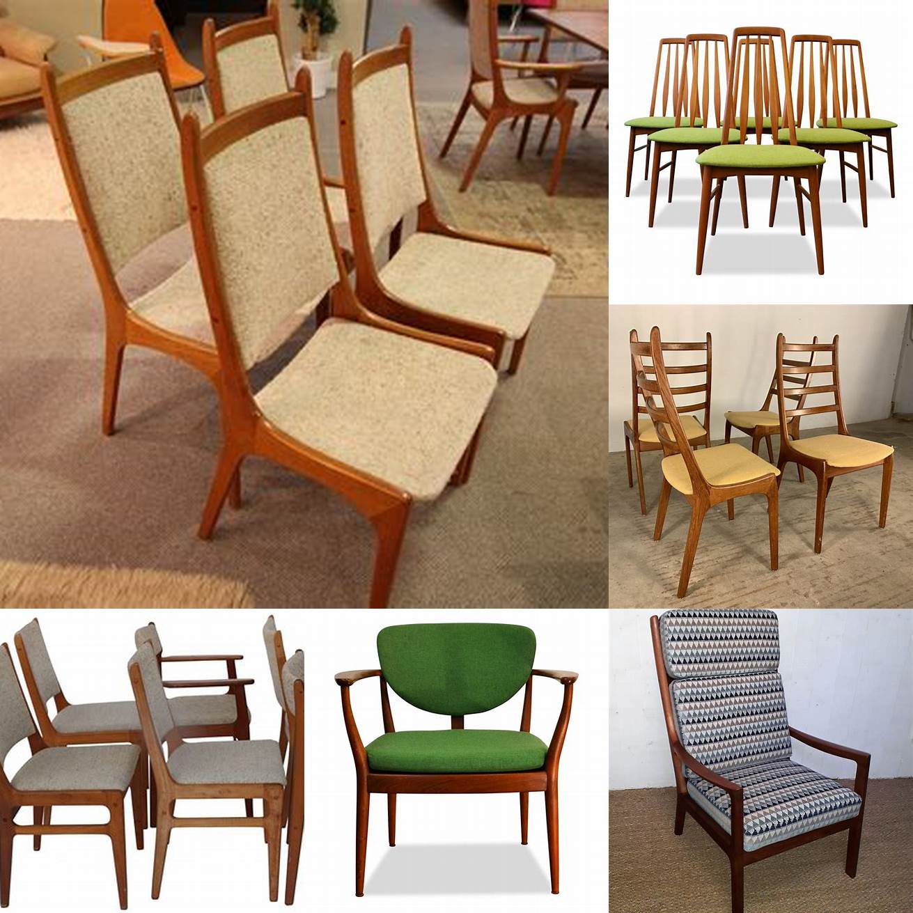 Vintage Teak Chairs