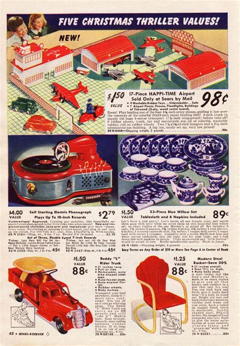 Vintage Toy Catalogs