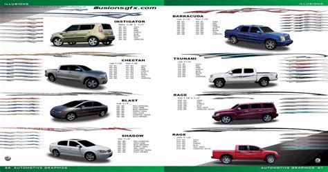 Vinyl Graphics Auto Graphics Catalog Part 1
