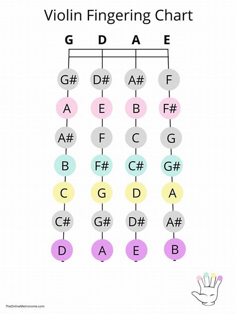 Violin String Notes Chart
