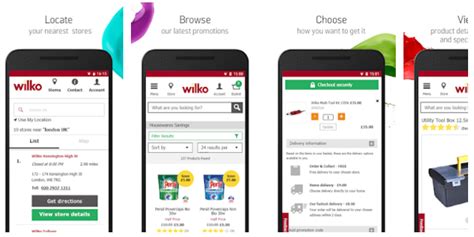 Wilko App Virtual Shopping List