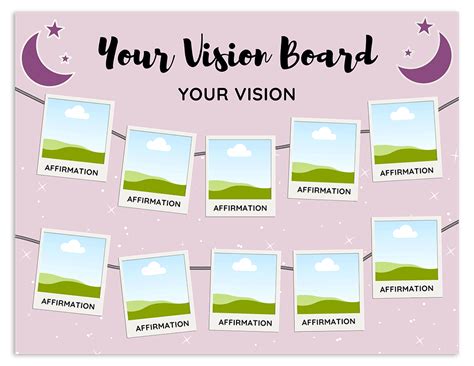 Vision Board Template