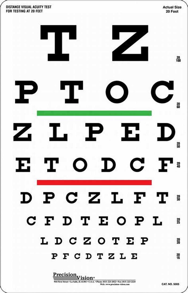 Vision Testing Chart