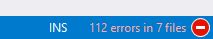 Visual Studio jump to next error shortcut