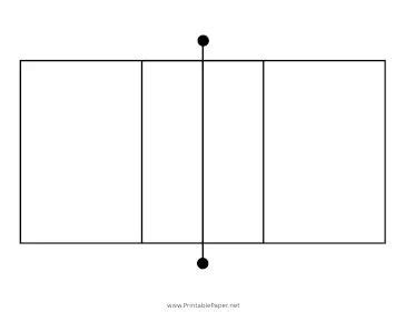 Volleyball Court Template